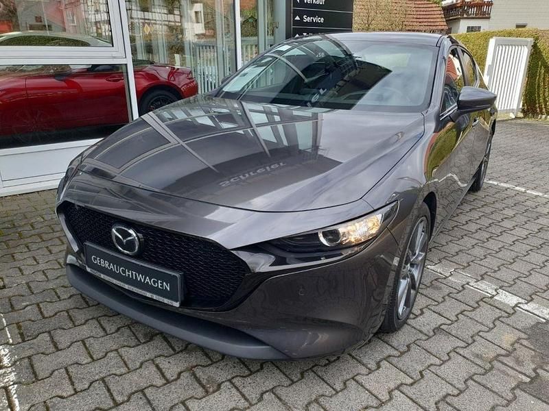 Gebraucht Mazda 3 Selection 122 PS (89 kW) 2022 Grau Limousine