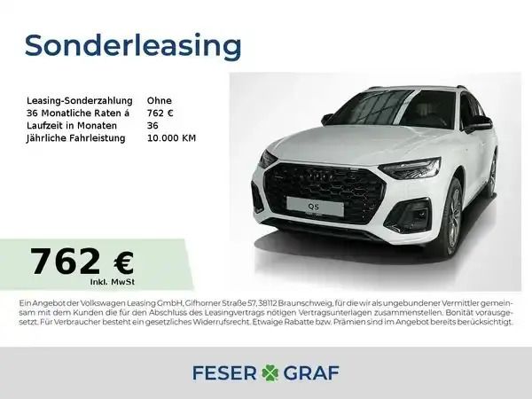 Arkonaweiß Neu 2025 Audi Q5 S-Line SUV | 62.199 € (Fairer Preis) - Bild 1/3