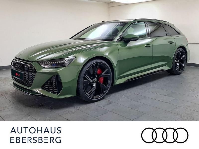 Distriktgrün metallic (m4m4) Gebraucht 2024 Audi RS6 Performance Kombi | 149.450 € - Bild 1/4