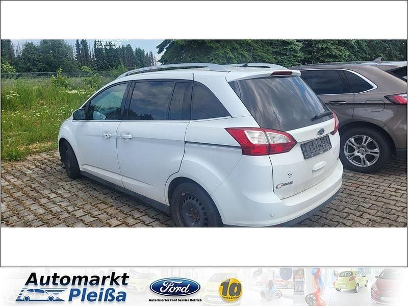 Gebraucht Ford Grand C-Max Titanium 150 PS (110 kW) 2011 Weiß Van / Kleinbus