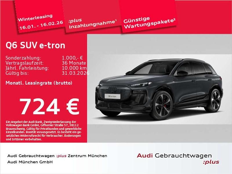 Grau Gebraucht 2025 Audi Q6 e-tron Edition .1 SUV | 72.979 € (Fairer Preis) - Bild 1/1
