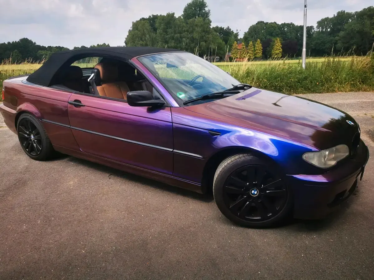 Gebraucht BMW 325 Cabriolet M Sport 190 PS (139 kW) 2004 Schwarz Cabrio