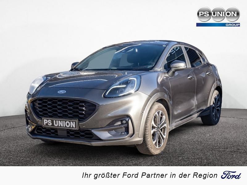 Grau / magnetic grau (metallic) Gebraucht 2020 Ford Puma ST-Line X Coupé | 17.995 € (Fairer Preis) - Bild 1/4