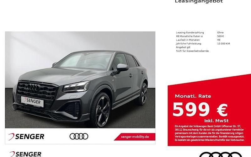 Grau Neu 2025 Audi Q2 S-Line SUV | 50.835 € - Bild 1/4