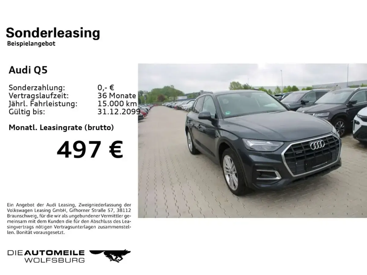 Second-hand Audi Q5 Sport 299 CP (219 kW) 2022 Gri SUV