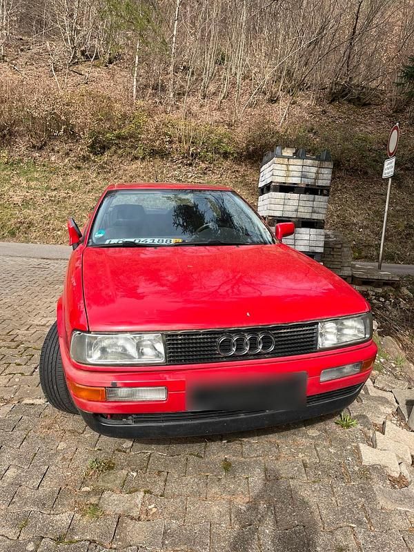 Second-hand Audi Coupé 123 CP (90 kW) 1990 Roșu Coupe