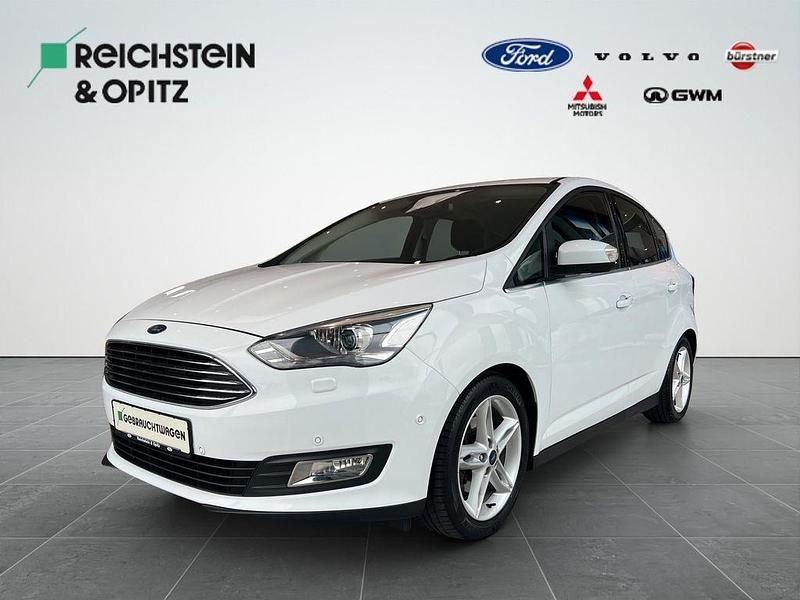 Gebraucht Ford C-MAX Titanium 150 PS (110 kW) 2018 Weiß Van / Kleinbus
