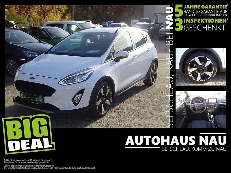Weiß Gebraucht 2020 Ford Fiesta Active Kleinwagen | 14.990 € - Bild 1/4