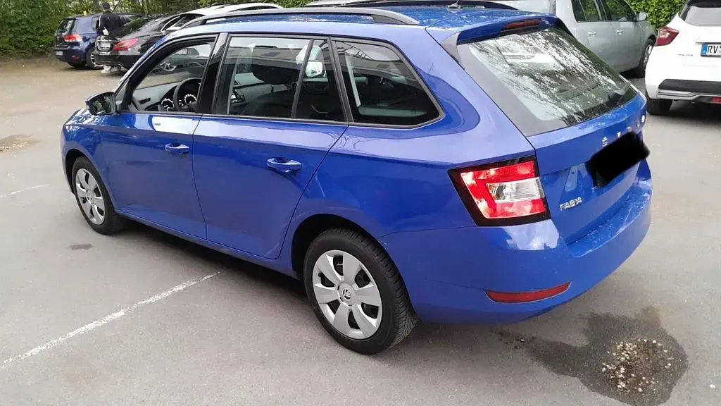 Gebraucht Skoda Fabia Active 60 PS (44 kW) 2022 Blau Kleinwagen
