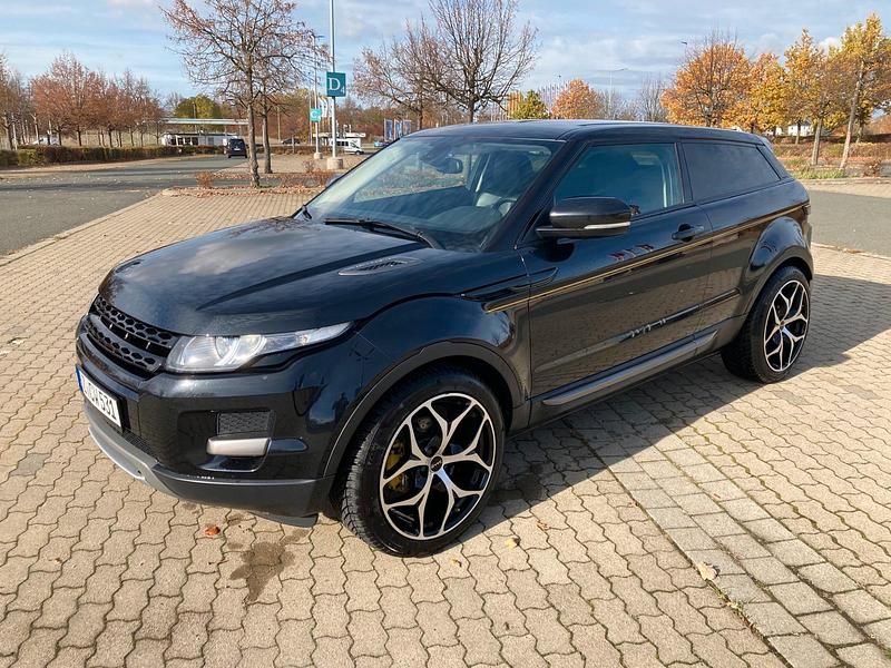 Schwarz Gebraucht 2012 Land Rover Range Rover evoque SUV | 7.200 € (Fairer Preis) - Bild 1/4