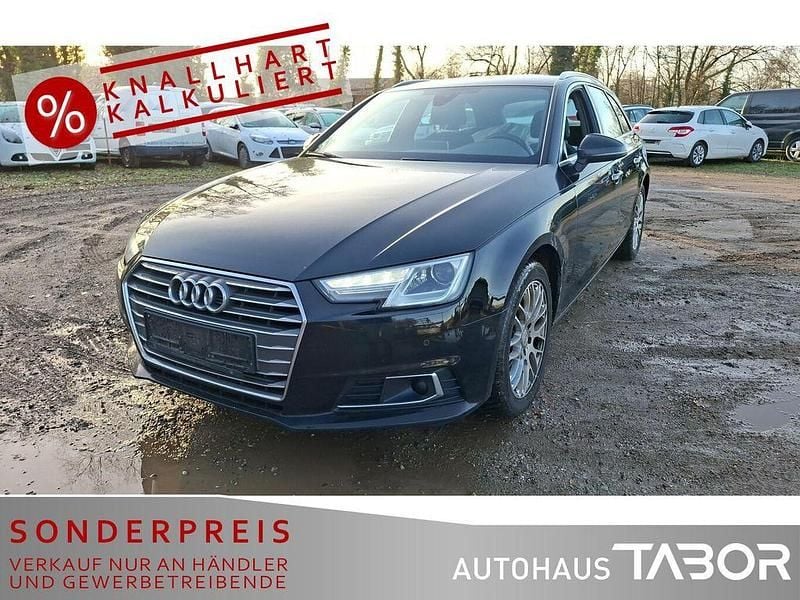 Brillantschwarz Gebraucht 2017 Audi A4 Sport Kombi | 11.885 € (Superpreis) - Bild 1/4