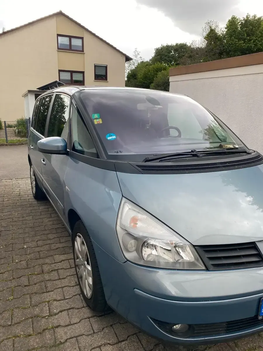 Gebraucht Renault Espace 120 PS (88 kW) 2005 Blau Van / Kleinbus