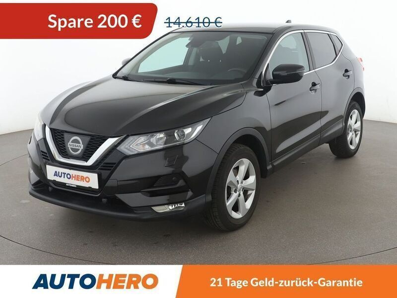 Schwarz Gebraucht 2017 Nissan Qashqai Acenta SUV | 14.040 € (Fairer Preis) - Bild 1/3