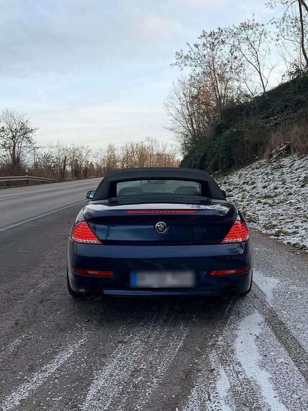 Gebraucht BMW 635 Cabriolet Sport Line 286 PS (210 kW) 2008 Blau Cabrio