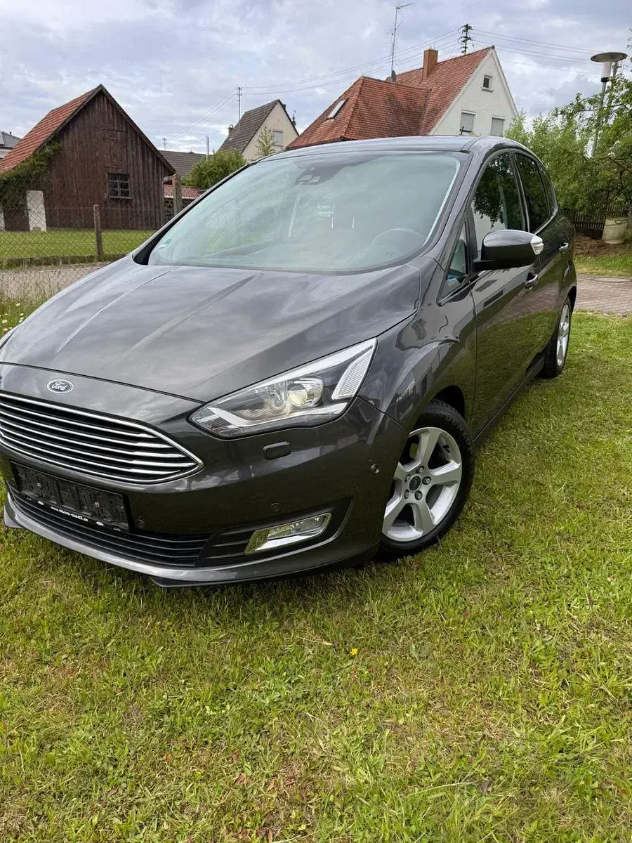 Gebraucht Ford C-MAX Titanium 125 PS (91 kW) 2017 Grau Van / Kleinbus
