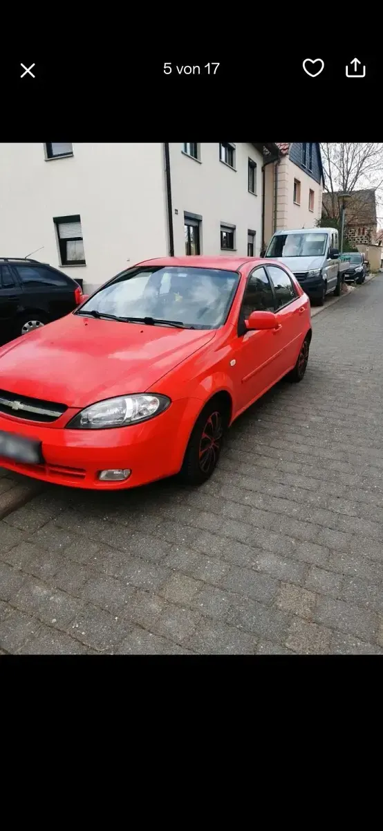 Gebraucht Chevrolet Captiva 85 PS (62 kW) 2007 Rot SUV