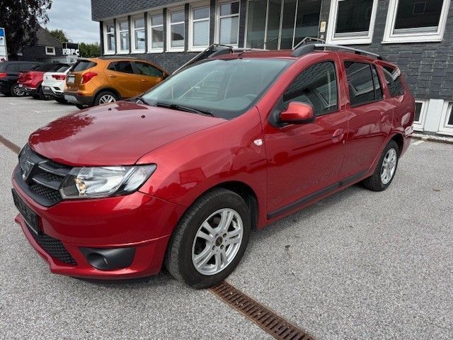 Rot Gebraucht 2014 Dacia Logan MCV Lauréate Kombi | 3.300 € - Bild 1/4