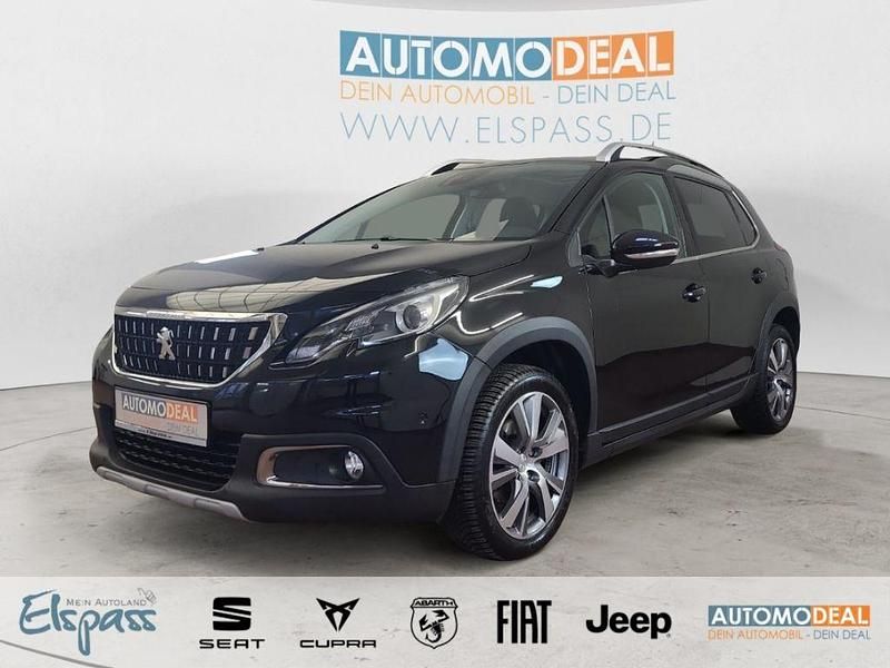 Schwarz Gebraucht 2018 Peugeot 2008 Allure SUV | 13.899 € (Teuer) - Bild 1/4
