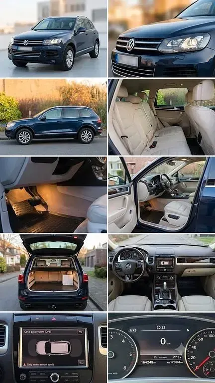 Gebraucht VW Touareg 204 PS (150 kW) 2013 Blau SUV