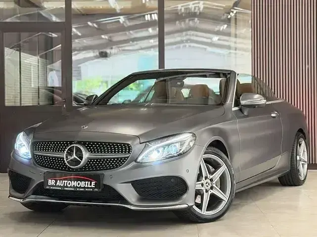 Gebraucht Mercedes C220 AMG line 170 PS (125 kW) 2017 Designo magno Cabrio