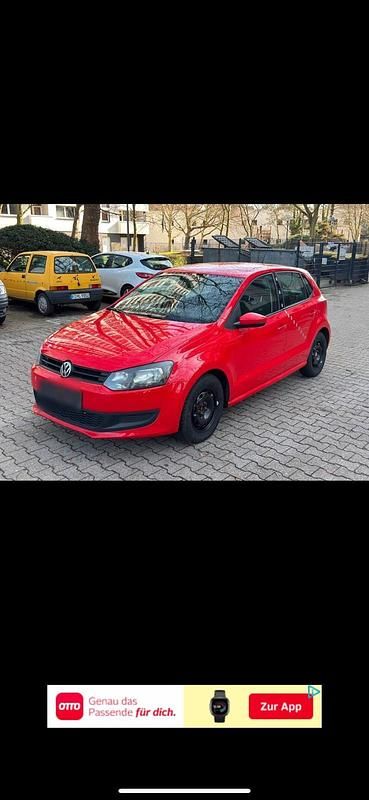 Gebraucht VW Polo 60 PS (44 kW) 2010 Rot Kleinwagen