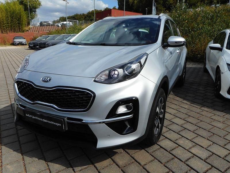 Silber Gebraucht 2019 Kia Sportage Vision SUV | 15.850 € (Fairer Preis) - Bild 1/4