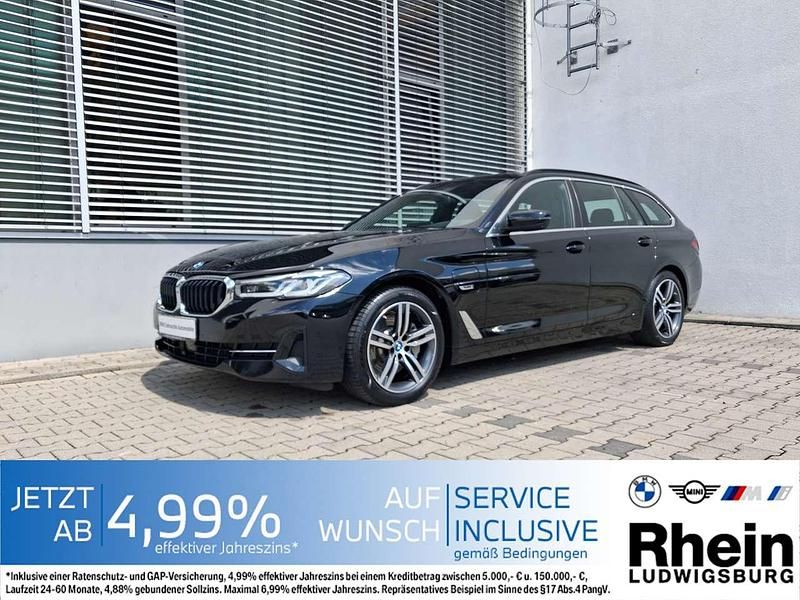 Schwarz Gebraucht 2022 BMW 530e Limousine | 35.290 € (Guter Preis) - Bild 1/4