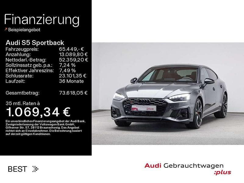 Daytonagrau perleffekt Gebraucht 2025 Audi S5 Limousine | 65.449 € (Fairer Preis) - Bild 1/4