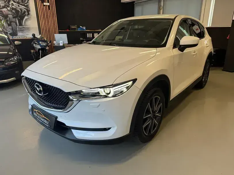 Gebraucht Mazda CX-5 Sports-Line 184 PS (135 kW) 2019 Weiß SUV