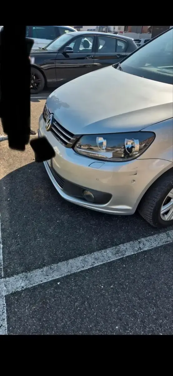 Gebraucht VW Touran 2013 Silber Van / Kleinbus