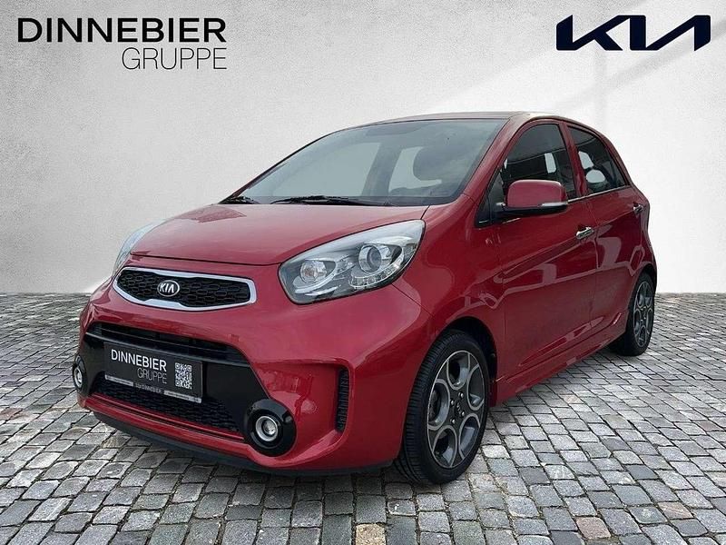 Gebraucht Kia Picanto 86 PS (63 kW) 2017 Rot (metallic) Kleinwagen