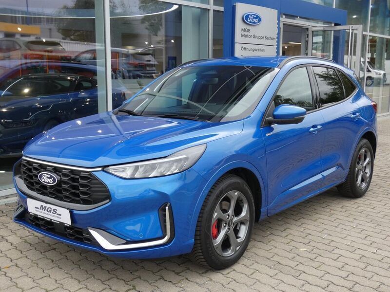 Desert island blue metallic Neu 2024 Ford Kuga ST-Line X SUV | 38.990 € - Bild 1/4