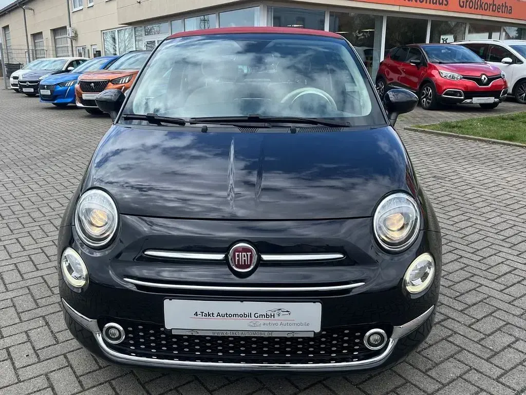 Gebraucht Fiat 500C Lounge 69 PS (50 kW) 2016 Schwarz Cabrio