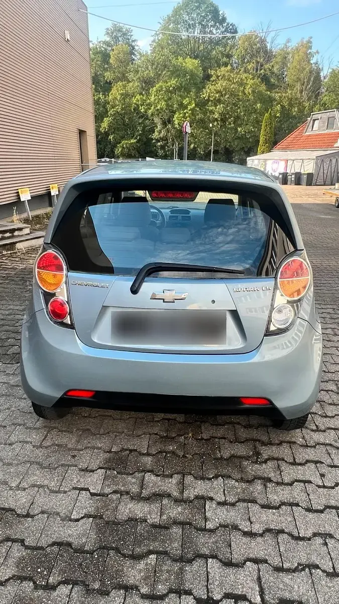 Gebraucht Chevrolet Spark 68 PS (50 kW) 2011 Blau Kleinwagen