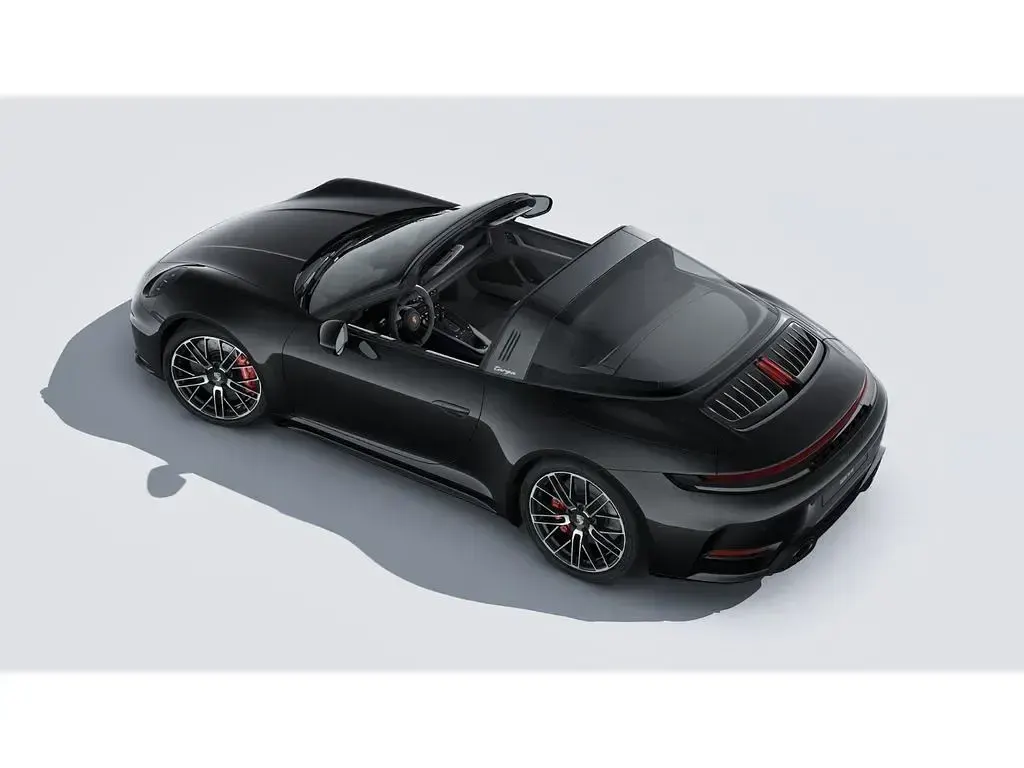 Neu Porsche 911 Targa 4S 480 PS (353 kW) 2026 Schwarz Cabrio