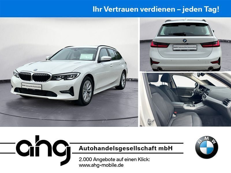 Weiß Gebraucht 2022 BMW 318 Advantage Kombi | 25.960 € (Superpreis) - Bild 1/4