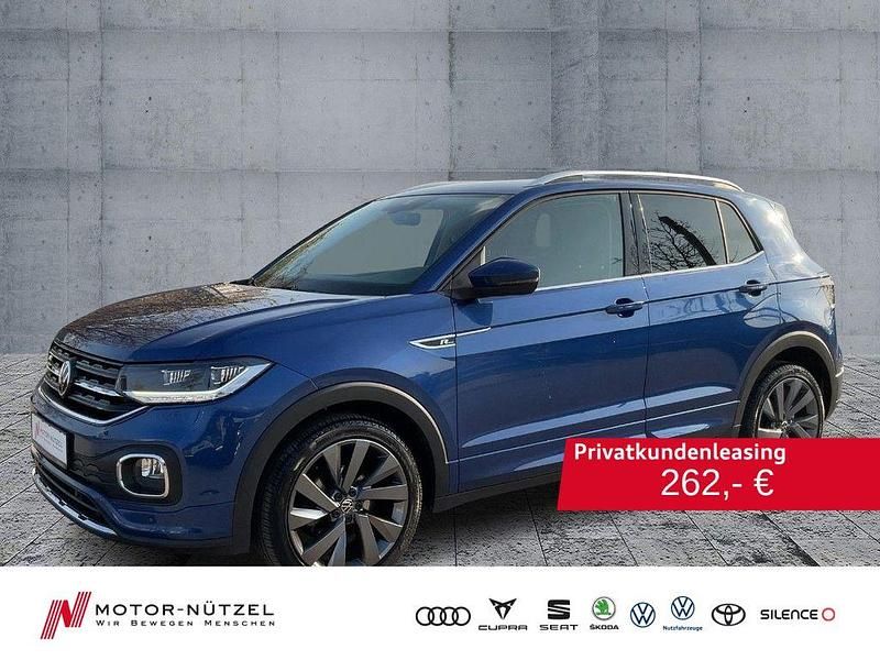 Gebraucht VW T-Cross Style 150 PS (110 kW) 2021 Reef blue metallic SUV
