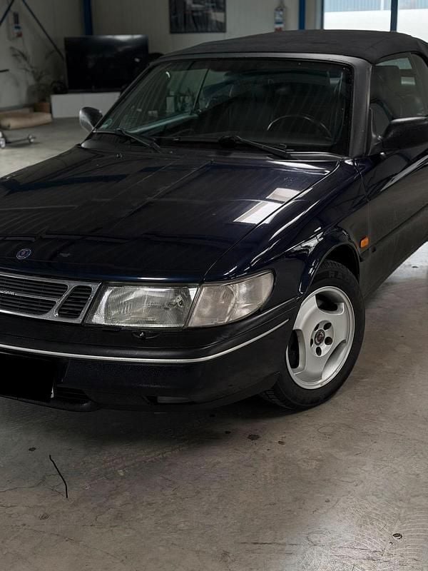 Gebraucht Saab 9-3 Cabriolet 180 PS (132 kW) 1998 Blau Cabrio
