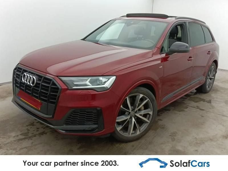 Rot Gebraucht 2020 Audi Q7 S-Line SUV | 43.923 € (Superpreis) - Bild 1/4