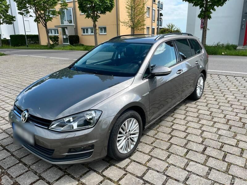 Beige Gebraucht 2014 VW Golf VII Kombi | 8.500 € (Teuer) - Bild 1/4