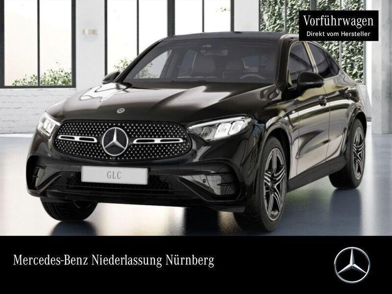 Obsidianschwarz Gebraucht 2025 Mercedes GLC300e AMG Coupé | 71.990 € (Superpreis) - Bild 1/4
