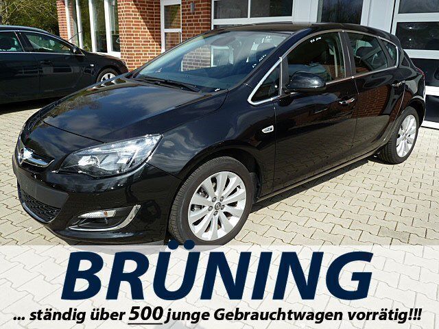 Gebraucht Opel Astra Excellence 140 PS (102 kW) 2013 Schwarz metallic Limousine