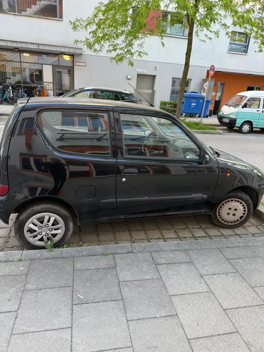 Gebraucht Fiat Seicento 54 PS (39 kW) 1998 Schwarz Kleinwagen