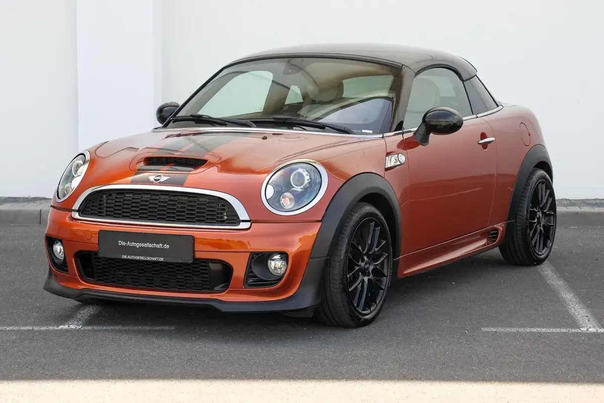 Brugt Mini John Cooper Works Coupé 184 HK (135 kW) 2013 Orange Coupe