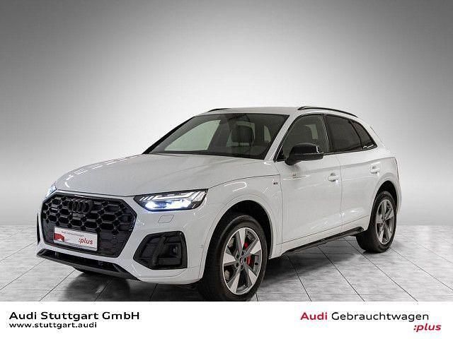 Gletscherweiß metallic Gebraucht 2024 Audi Q5 S-Line SUV | 46.999 € (Etwas zu teuer) - Bild 1/4