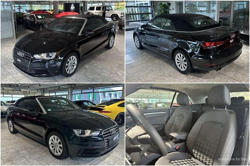 Brillantschwarz Gebraucht 2015 Audi A3 Cabriolet Cabrio | 10.980 € (Guter Preis) - Bild 1/4
