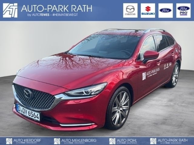 Soul red crystal m (rot) Gebraucht 2024 Mazda 6 Takumi-Line Kombi | 34.980 € (Fairer Preis) - Bild 1/4