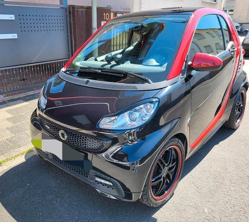 Schwarz Gebraucht 2014 Smart ForTwo Coupé Brabus Coupé | 8.000 € - Bild 1/4