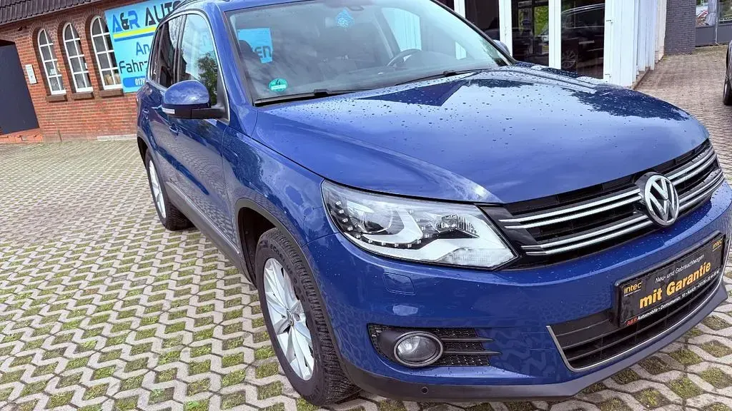 Gebraucht VW Tiguan Style 140 PS (102 kW) 2013 Grün SUV
