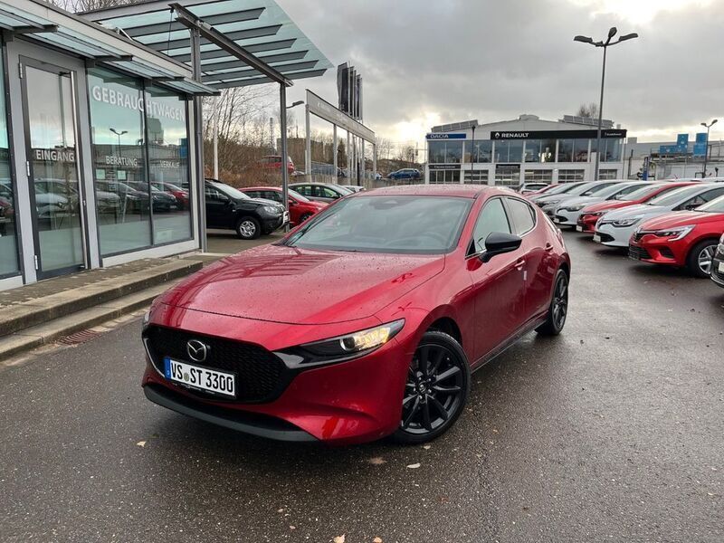 Rot Neu 2025 Mazda 3 Exclusive-Line Limousine | 31.490 € - Bild 1/4